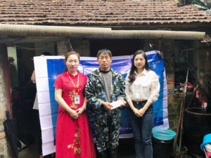 愛(ài)心不止，希望不斷——青峰集團(tuán)浙江公司螢火蟲(chóng)愛(ài)心活動(dòng)第105期